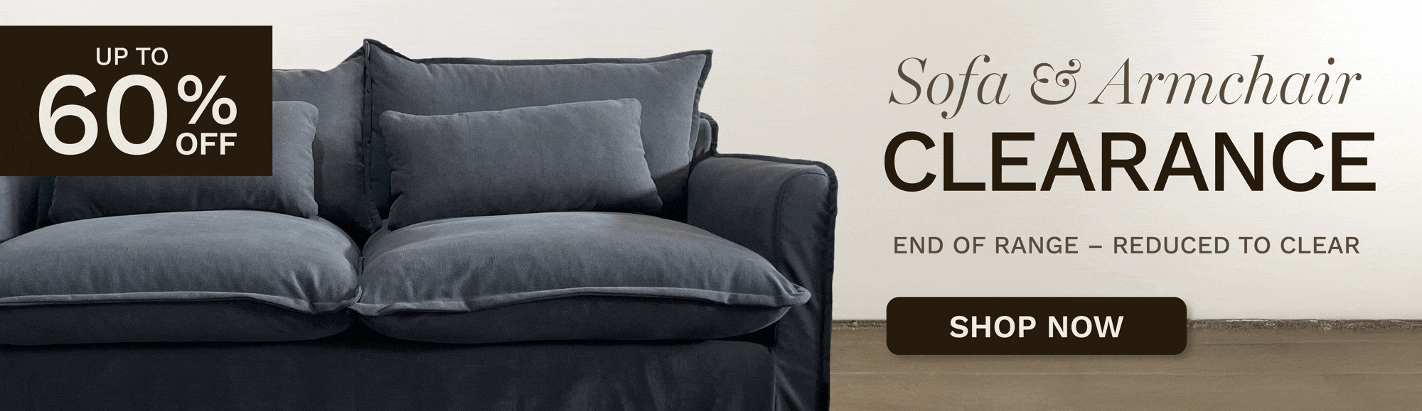 Sofa & Armchair Clearance